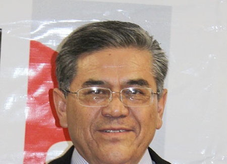 El presidente del Comité Directivo Estatal del PRI, Salvador Hernández Vélez.