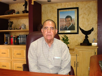 Santiago Elías Castro, recuadador de rentas del estado en Piedras Negras.