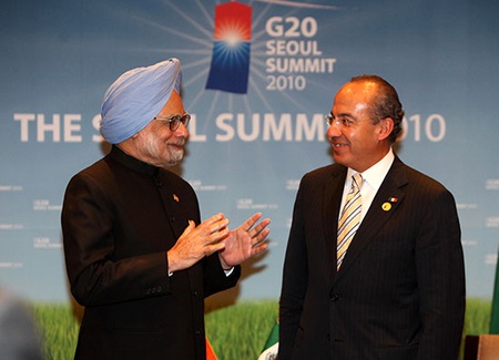 Reunión Bilateral con Sr. Manmohan Singh