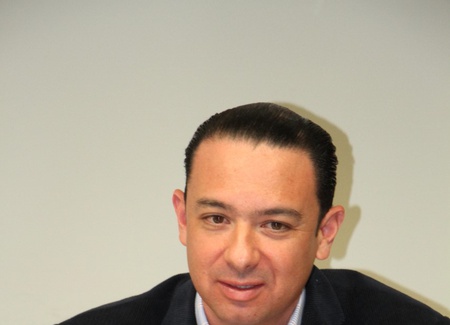 Emilio De Hoyos Montemayor, presidente de la Junta de Gobierno del Congreso del Estado