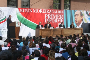 presentó Ruben Moreira informe de gestión legislativa