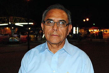 Dr. Anastasio Márquez Barrios, presidente del Consejo de la Buena Vecindad en Acuña, Coahuila.
