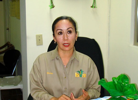 Marisa Faz de Valdés, directora del Banco Internacional de Alimentos de Ciudad Acuña, Coah.