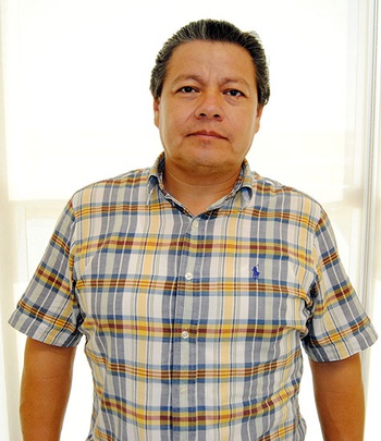 Juan Carlos Delgado Campos, coordinador del departamento de fomento agropecuario.