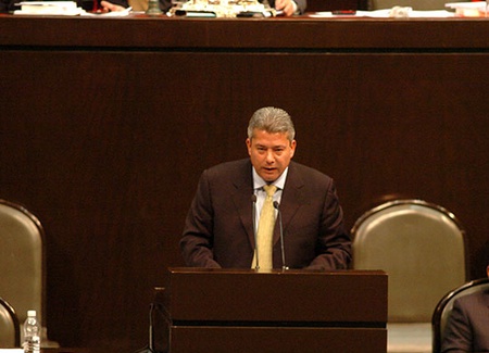 Diputado federal Hugo Martínez González.