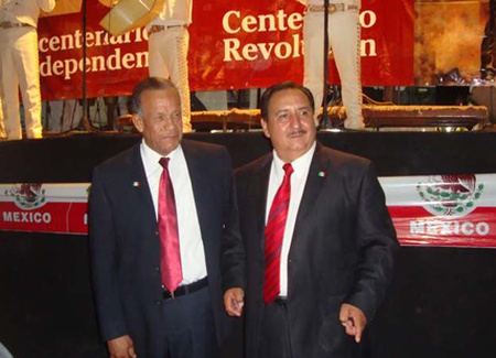 Diputado Jesús Contreras y Subsecretario Sigfrido Macías