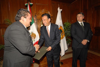 El gobernador Humberto Moreira Valdés fortalece su equipo de trabajo