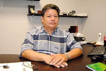 Juan Carlos Delgado Campos, coordinador de fomento agropecuario del municipio de Acuña.