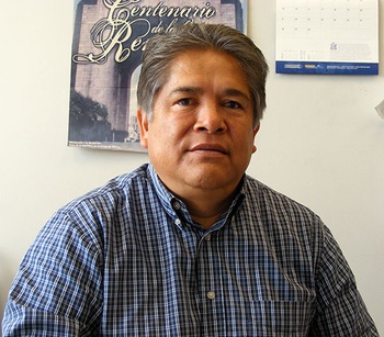 José Luis Coronado Rivera, director de Educación Municipal de P.N.