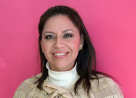 María Luisa González López, coordinadora del Programa “Manos Productivas” del DIF Acuña.