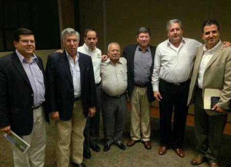 Fernando Purón, Antonio Gutiérrez, Jesús Maria Ramón, Antonio Gutierrez Jardón,  Rogelio Montemayor, entre otros