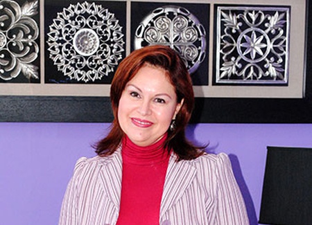Marilú Flores de Aguirre, presidenta del DIF Acuña.