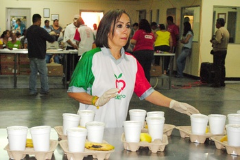 Marisa Faz Ríos, directora del Banco Internacional de Alimentos en Acuña