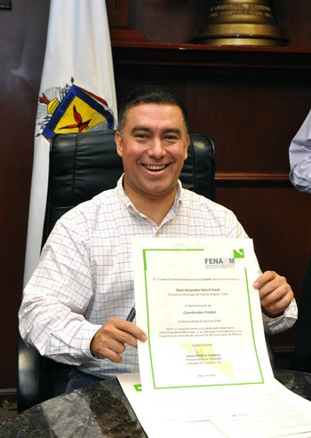 CP. Raul Vela Erhard, presidente municipal de Piedras Negras