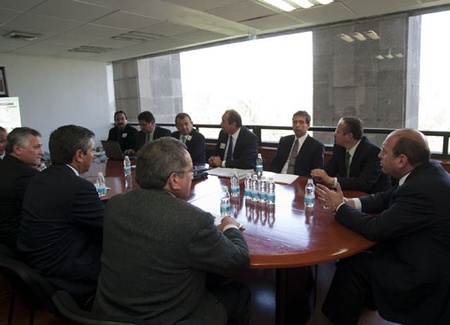 diputados federales del PRI con directores de tecnológicos de Coahuila