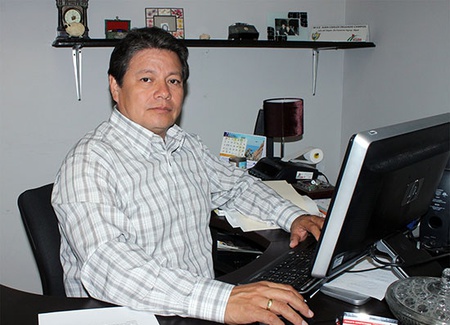 Juan Carlos Delgado Campos, coordinador de fomento agropecuario.
