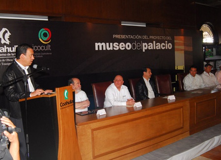 Presenta el gobernador Humberto Moreira El proyecto del Museo del Palacio