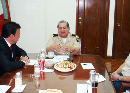 El mandatario coahuilense agradeció y reconoció la importante labor desarrollada en la entidad por parte del Ejército Mexicano en materia de seguridad y los logros alcanzados.