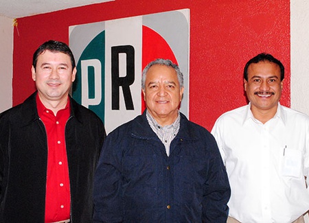 Marcos Villarreal Suday, José Luis Flores Méndez y Jorge Barajas Arcila.