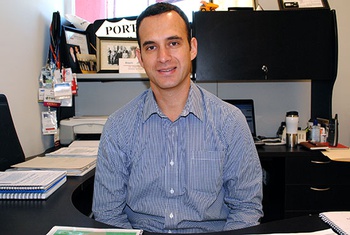 Jorge Ramón Montemayor, director de Fomento Económico Acuña.