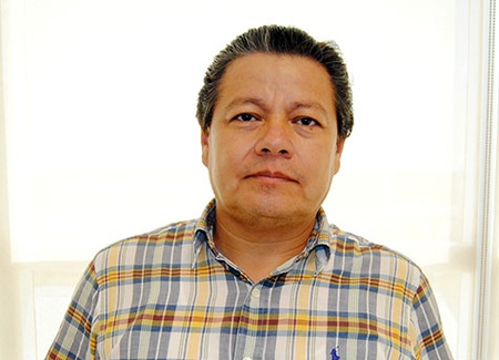 Juan Carlos Delgado Campos, coordinador del departamento de fomento agropecuario.