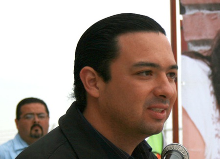 Emilio de Hoyos Montemayor, director de ecología municipal, en Acuña, Coahuila.
