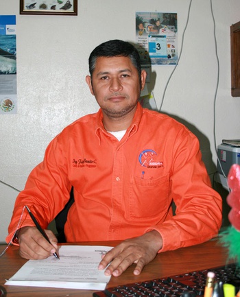 Felipe Basulto Corona, coordinador de programas y proyectos de la dirección de Ecología, en Acuña.