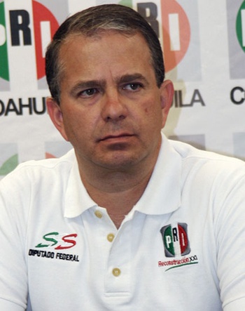 Francisco Saracho Navarro, líder de la bancada priista de Coahuila en la Cámara de Diputados.