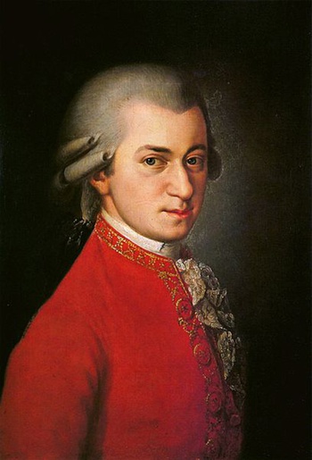 Johannes Chrysostomus  Wolfgangus Theophilus Mozart, foto cortesia Wikipedia