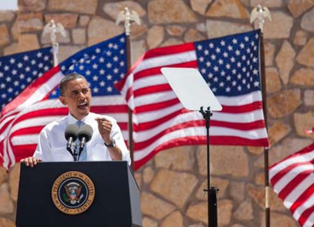 El presidente Obama en El Paso, Texas