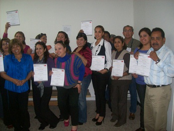 Recientemente empleados de ZF Power Train Saltillo recibieron certificación en competencias laborales.