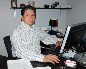 Juan Carlos Delgado Campos, coordinador de fomento agropecuario.