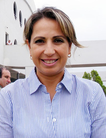 Claudia Terrazas Rugerio, directora del DIF Acuña.