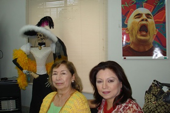 Profesoras Marcela Saucedo y Norma Ponce de León