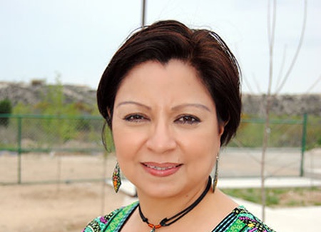 La administradora de la Casa de la Cultura, Blanca Marcela Saucedo Robles.