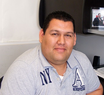Juan Carlos Mendoza Lerma, titular de la Dirección de Atención a la Juventud de Acuña.