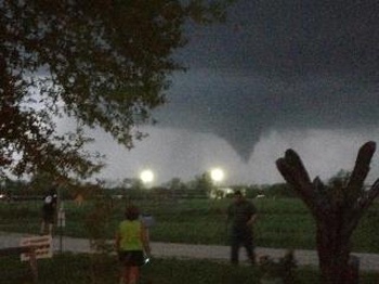 tornado cerca de San Antonio, Texas