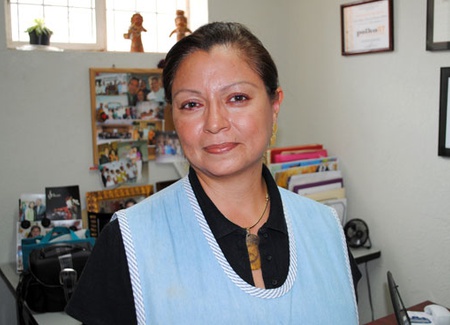 Profra. Blanca Marcela Saucedo Robles, Directora de la Casa de la Cultura
