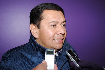 Dr. Guillermo Herrera Téllez, jefe de la Jurisdicción Sanitaria 02 en Ciudad Acuña, Coahuila de Zaragoza.