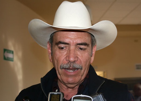 Noé Garza Flores, secretario de Fomento Agropecuario de Coahuila.