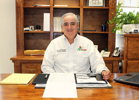 José Martín Faz Ríos, secretario del ayuntamiento de Acuña.