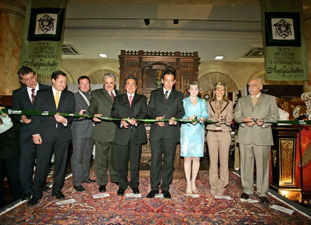 Inauguran el gobernador y su esposa la XIV Muestra Nacional e Internacional Antigúedades y Arte 2008