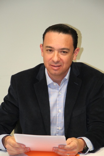 Emilio De Hoyos Montemayor, presidente de la Junta de Gobierno del Congreso del Estado