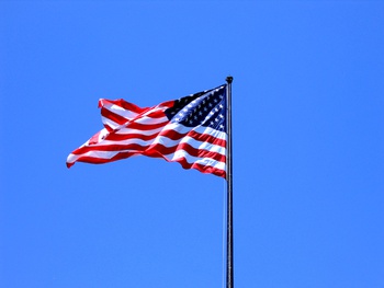 Bandera de Estados Unidos, foto stock.xchnge.