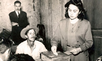 64° aniversario del voto de la mujer en una elección federal en México.