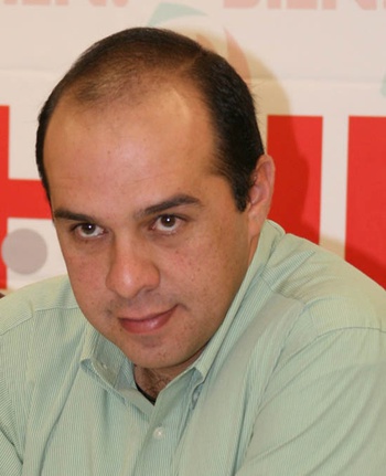 El Secretario de Asuntos Jurídicos del PRI en Coahuila, Ramón Verduzco