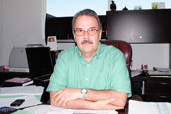 Efraín Cárdenas Aguilera, titular de la Dirección de Catastro.