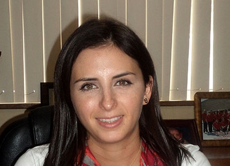 Anateresa Villaseñor de Nerio, presidenta del DIF Nueva Rosita.