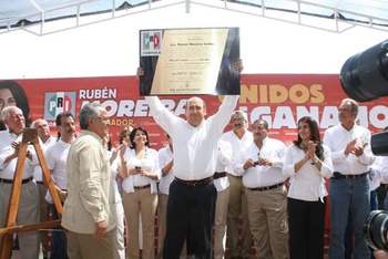 Rubén Moreira reconoce militancia del PRI