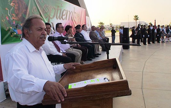 Profesor Sergio Reséndiz Boone, director de Acción Cívica de Coahuila de Zaragoza.